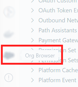 サイドバーにOrgBrowserが表示される